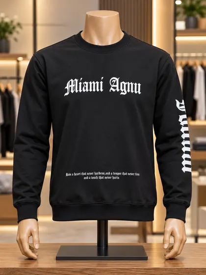 Black Miami Agma Sweatshirt