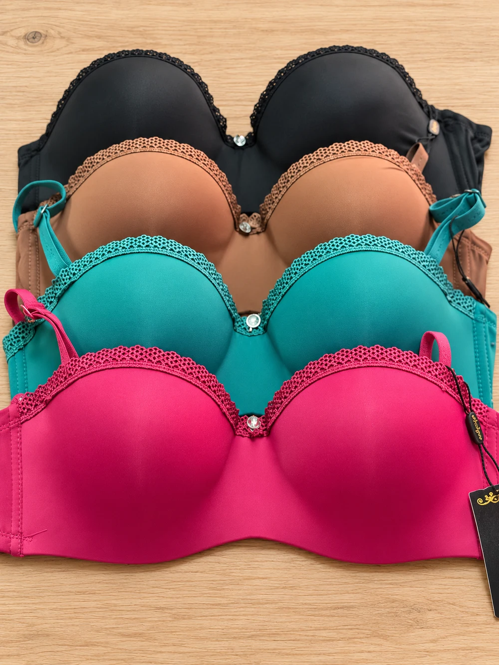 Scalloped Edge Bra colour selection