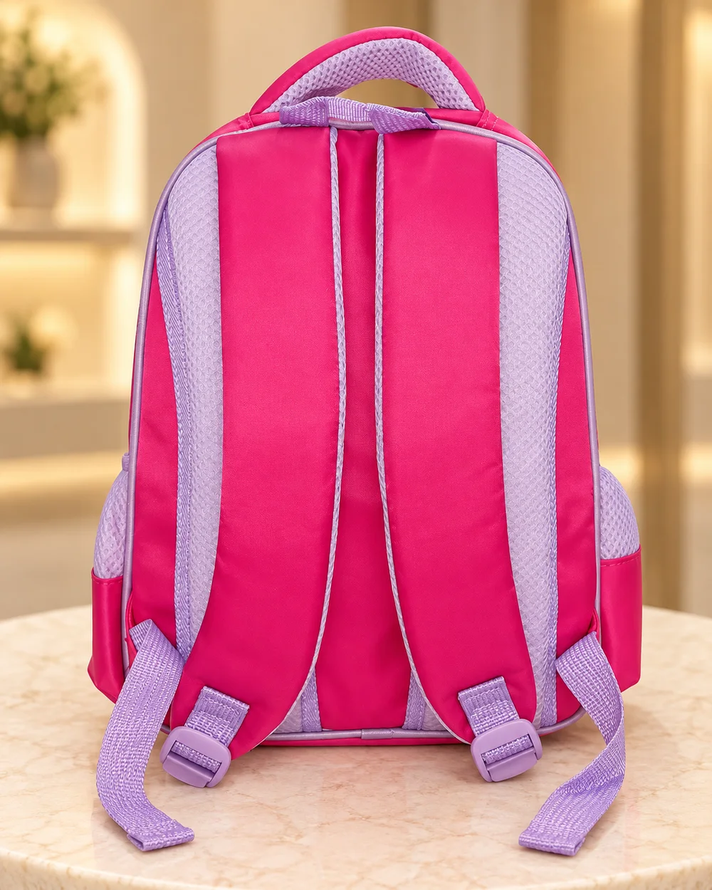 Bright Pink Princess Backpack, additional view