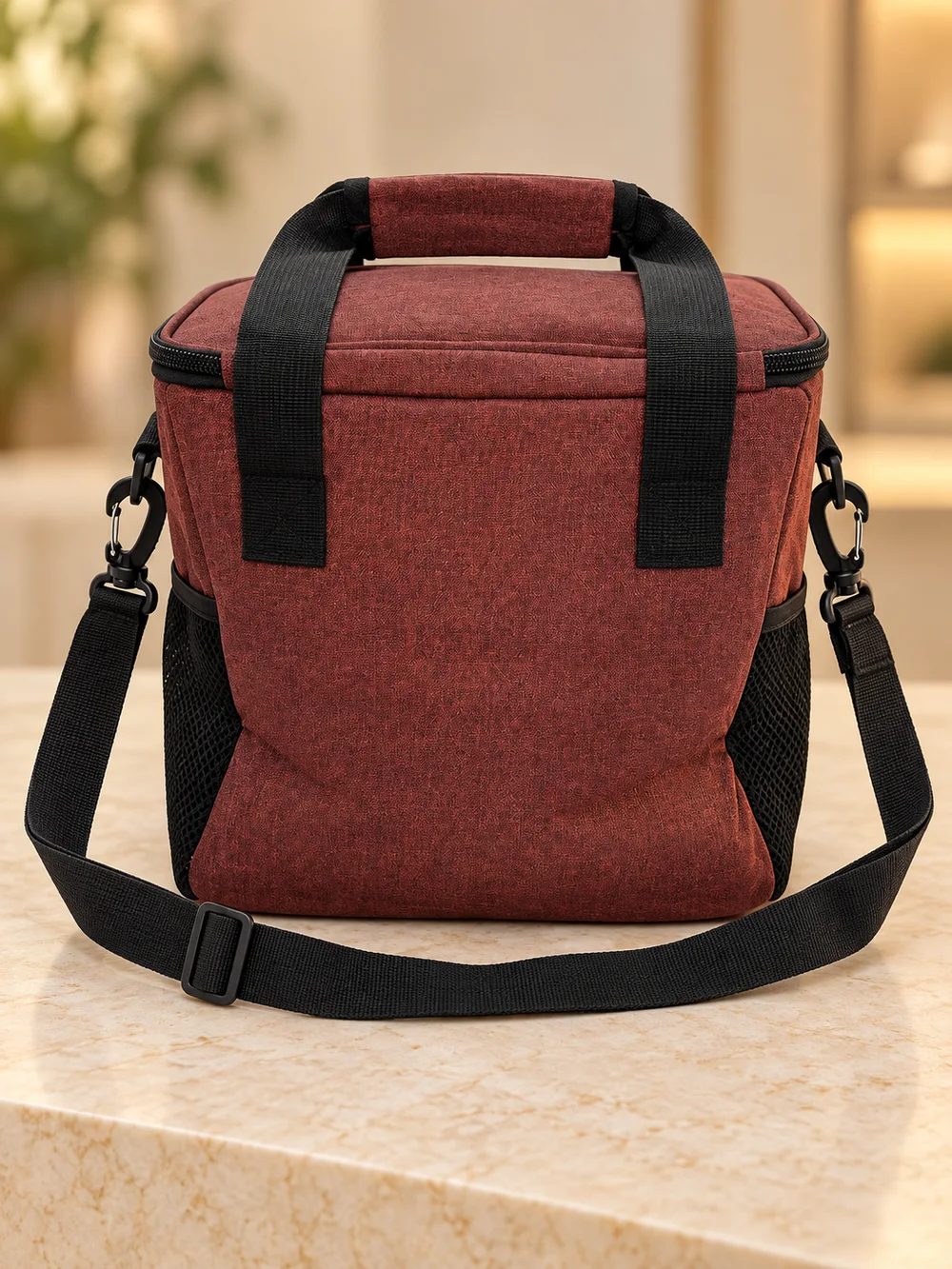 Brown HPROWER Lunch Bag, additional view