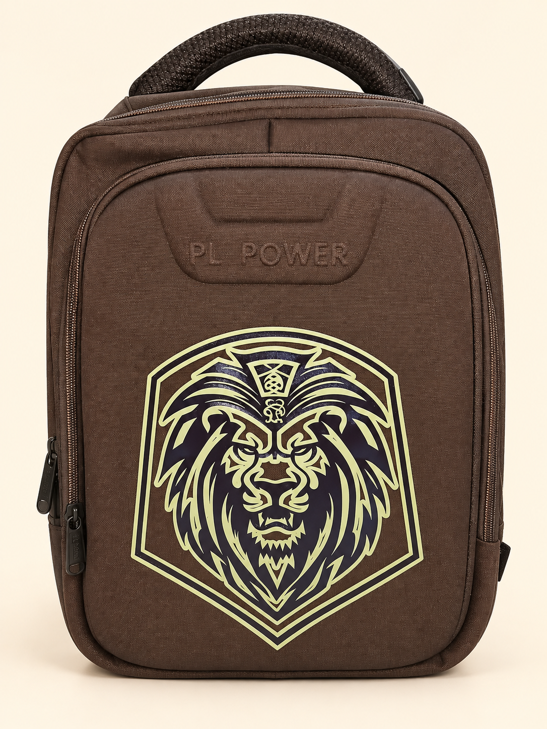 Brown Lion Backpack