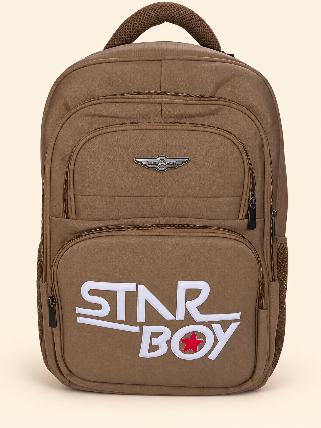 Brown Star Boy Backpack