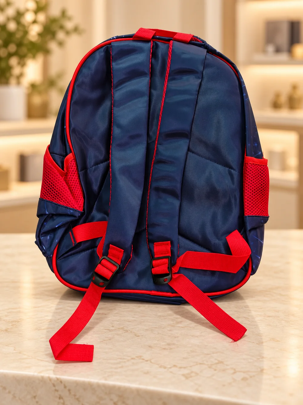 Navy & Red Cars Backpack, additional view