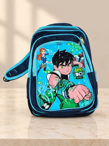 Navy & Turquoise Backpack