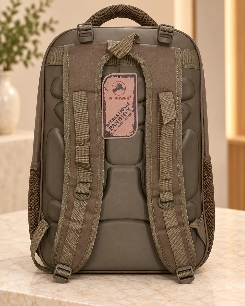 Olive IPHONRE Backpack, additional view