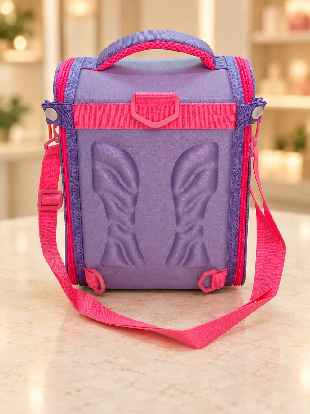 Pink & Lilac Princess Lunch Bag, additional view