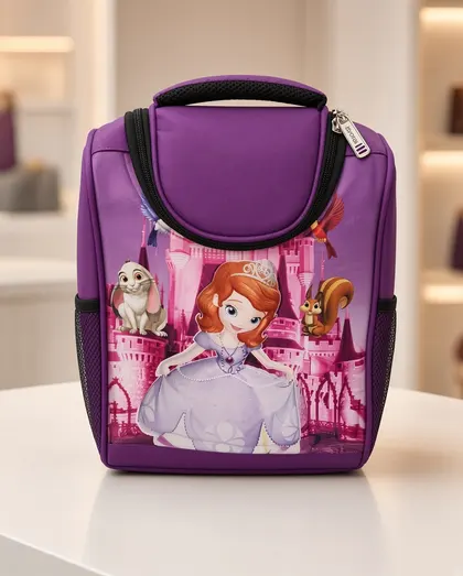 Purple Princess Lunch Bag