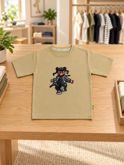 Kids Bear Graphic T-Shirt
