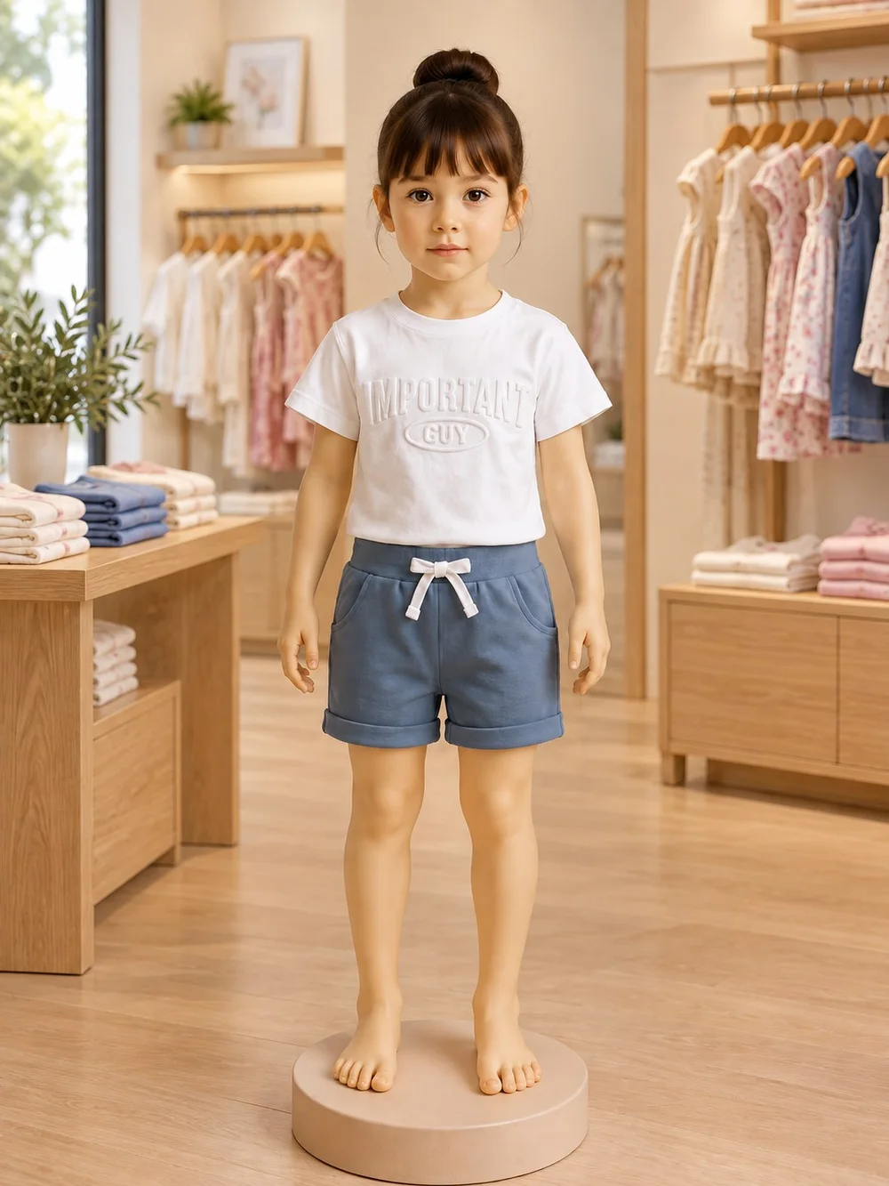 Kids Unisex T-Shirt & Shorts Set