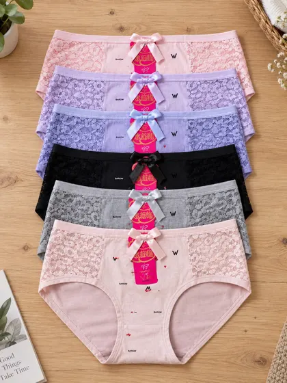 Ladies' Lace Panties (fine lace, ₦950)