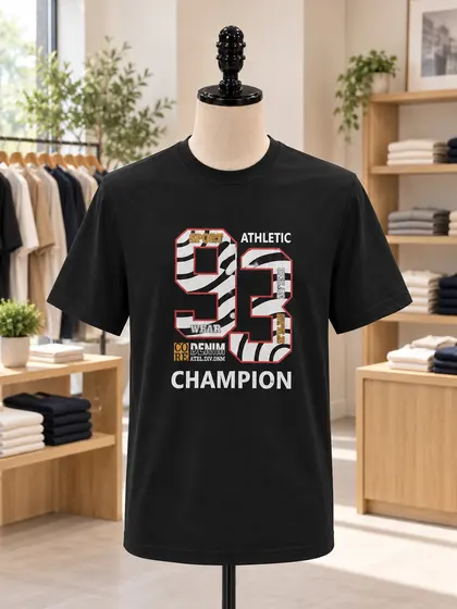 Champion 93 Athletic Round Neck T-Shirt