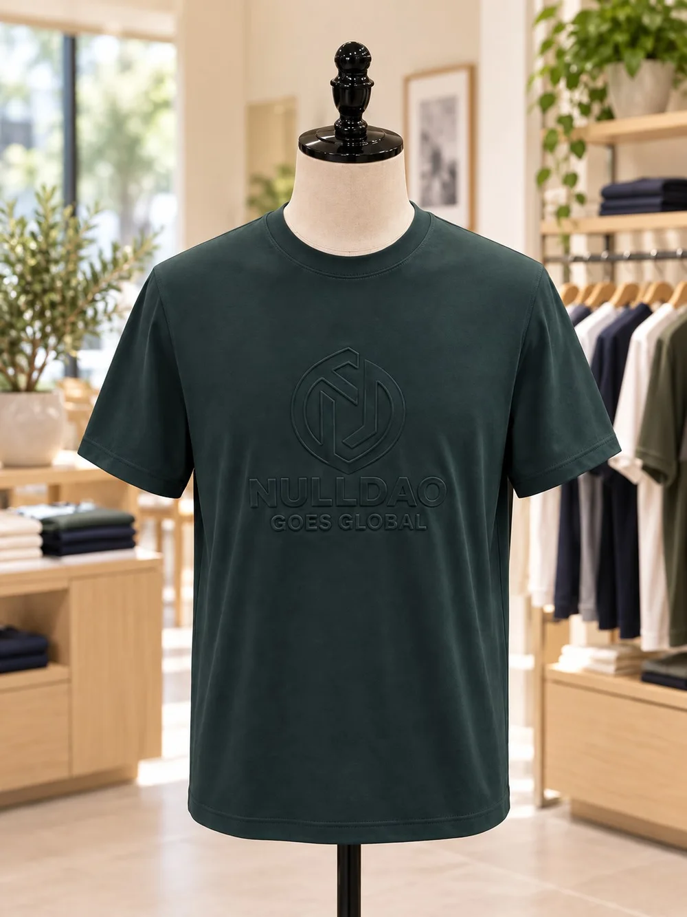 Midnight Fusion Premium Round Neck T-Shirt