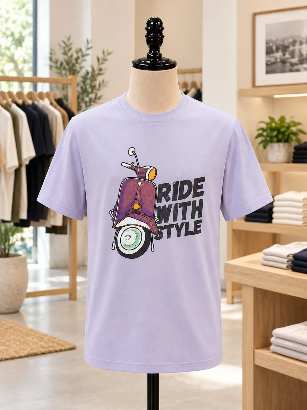 Ride With Style Graphic T-Shirt